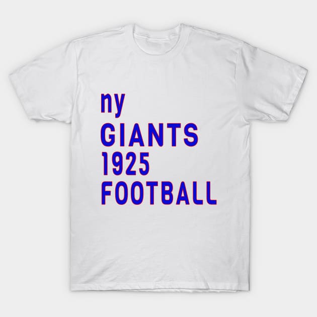 New York Giants Classic T-Shirt by Medo Creations